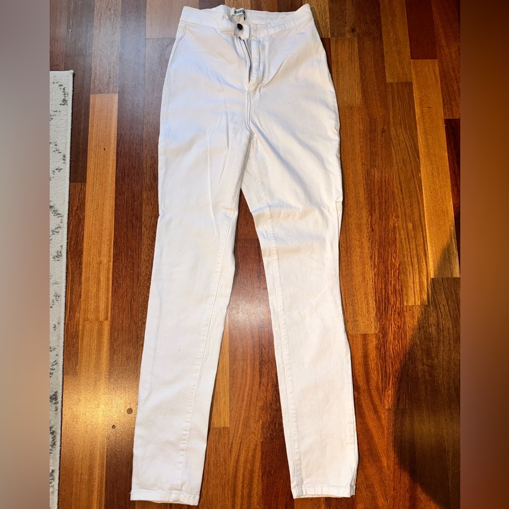 White skinny Jean